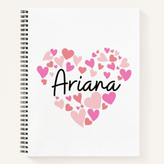 Ik hou van Ariana Notitieboek