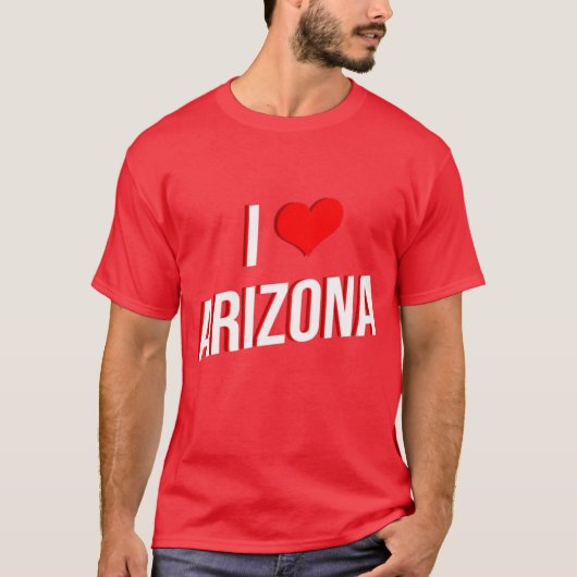IK HOU VAN ARIZONA 1 T-SHIRT (Voorkant)