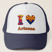 Ik hou van Arizona Trucker Pet (Voorkant)