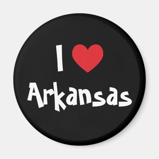Ik hou van Arkansas Magneet (Voorkant)