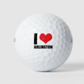 Ik hou van Arlington Golfballen (Voorkant)