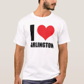 Ik hou van Arlington T-shirt (Voorkant)
