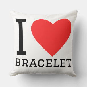 Ik hou van armband kussen