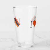 Ik hou van Armenia Glass Cup Glas (Rechts)