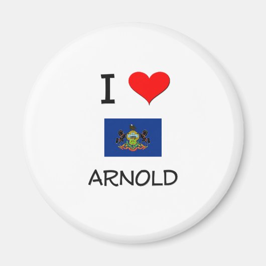Ik hou van Arnold Pennsylvania Magneet (Voorkant)