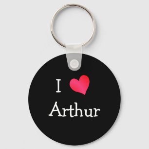 Ik hou van Arthur Sleutelhanger