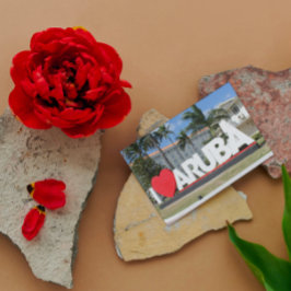 Ik hou van Aruba - Een gelukkig eiland Briefkaart