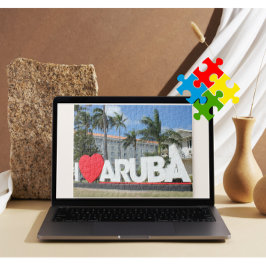Ik hou van Aruba - Een gelukkig eiland Legpuzzel