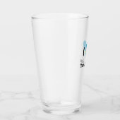 Ik hou van (Aruba-hartvlag) Persoonlijk Glas (Rechts)