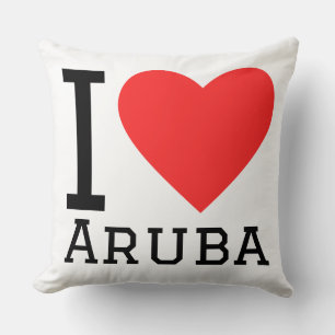Ik hou van Aruba Kussen