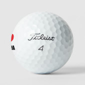 Ik hou van Arvada Golfballen (Logo)