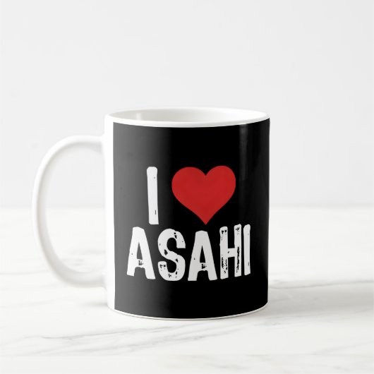 Ik hou van Asahi Koffiemok (Links)
