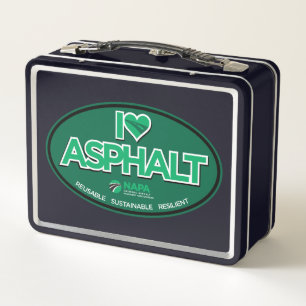Ik hou van asfalt, klassieke metalen doos
