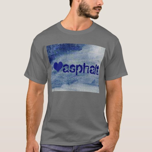 Ik hou van asfalt t-shirt (Voorkant)