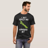 Ik hou van Asparagus OK T-shirt (Voorkant volledig)