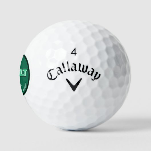 Ik hou van Asphalt Golf Balls Golfballen (Logo)