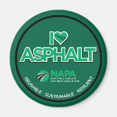 Ik hou van Asphalt Magnet (Voorkant)