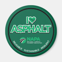 Ik hou van Asphalt Magnet