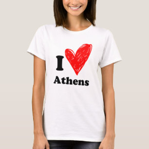 Ik hou van Athene T-Shirt