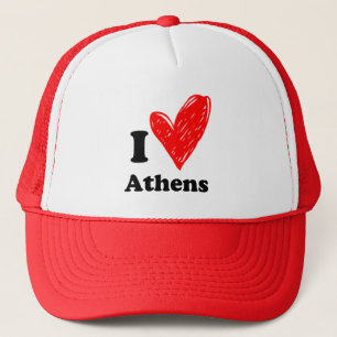 Ik hou van Athene Trucker Pet