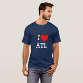 Ik hou van ATL T-shirt (Voorkant volledig)