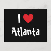 Ik hou van Atlanta Briefkaart (Voorkant)