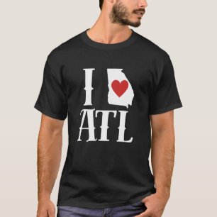 Ik hou van Atlanta Ik hou van ATL I Heart Atlanta T-shirt