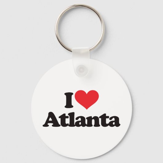 Ik hou van Atlanta Sleutelhanger (Voorkant)