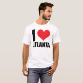 Ik hou van Atlanta USA T-shirt (Voorkant volledig)