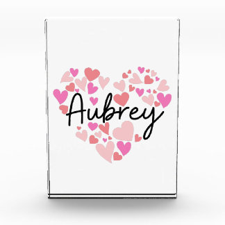 Ik hou van Aubrey Fotoblokken