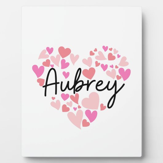 Ik hou van Aubrey Fotoplaat (Voorkant)