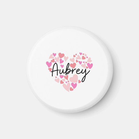 Ik hou van Aubrey Magneet (Voorkant)