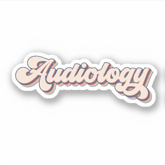 Ik hou van audiologie, audiologie citaten2 sticker (Voorkant)