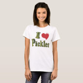 Ik hou van augurken t-shirt (Voorkant volledig)