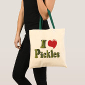 Ik hou van augurken tote bag (Voorkant (product))