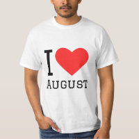 Ik hou van augustus-plein-sticker