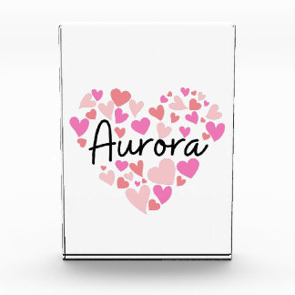 Ik hou van Aurora Fotoblokken