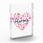 Ik hou van Aurora Fotoblokken (Links)