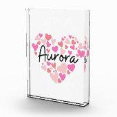 Ik hou van Aurora Fotoblokken (Rechts)