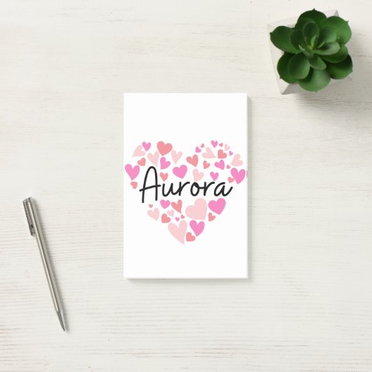 Ik hou van Aurora Post-it® Notes (Kantoor)