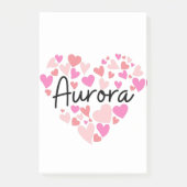Ik hou van Aurora Post-it® Notes (Voorkant)