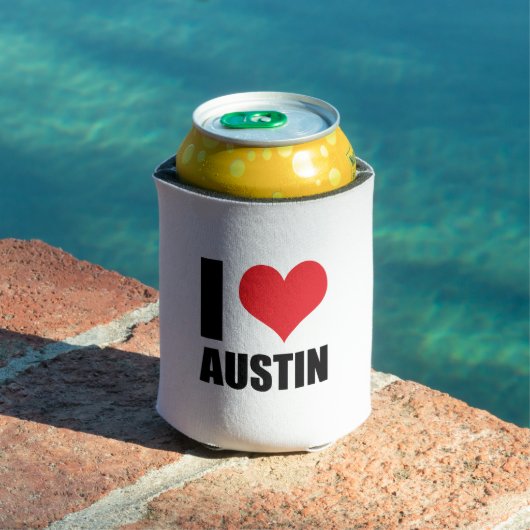Ik hou van Austin Blikjeskoeler (Insitu Zwembad)