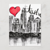 Ik hou van Austin Briefkaart (Voorkant)