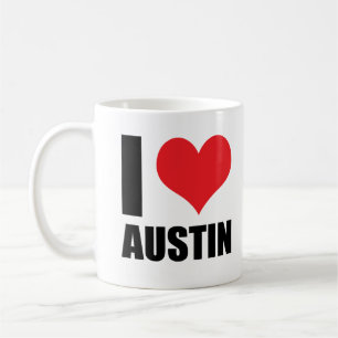 Ik hou van Austin Koffiemok