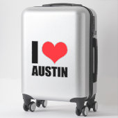 Ik hou van Austin Sticker (Koffer)