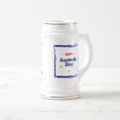 "Ik hou van AUSTRALIË" Australië Dag 26 januari Bierpul (Voorkant rechts)