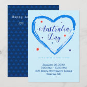 "Ik hou van AUSTRALIË" Australië Dag 26 januari Feestdagenkaart (Voorkant / Achterkant)