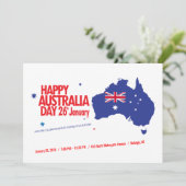 "Ik hou van AUSTRALIË" Australië Dag 26 januari Feestdagenkaart (Staand voorkant)