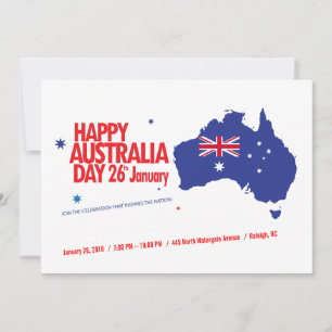 "Ik hou van AUSTRALIË" Australië Dag 26 januari Feestdagenkaart