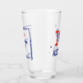 "Ik hou van AUSTRALIË" Australië Dag 26 januari Glas (Rechts)